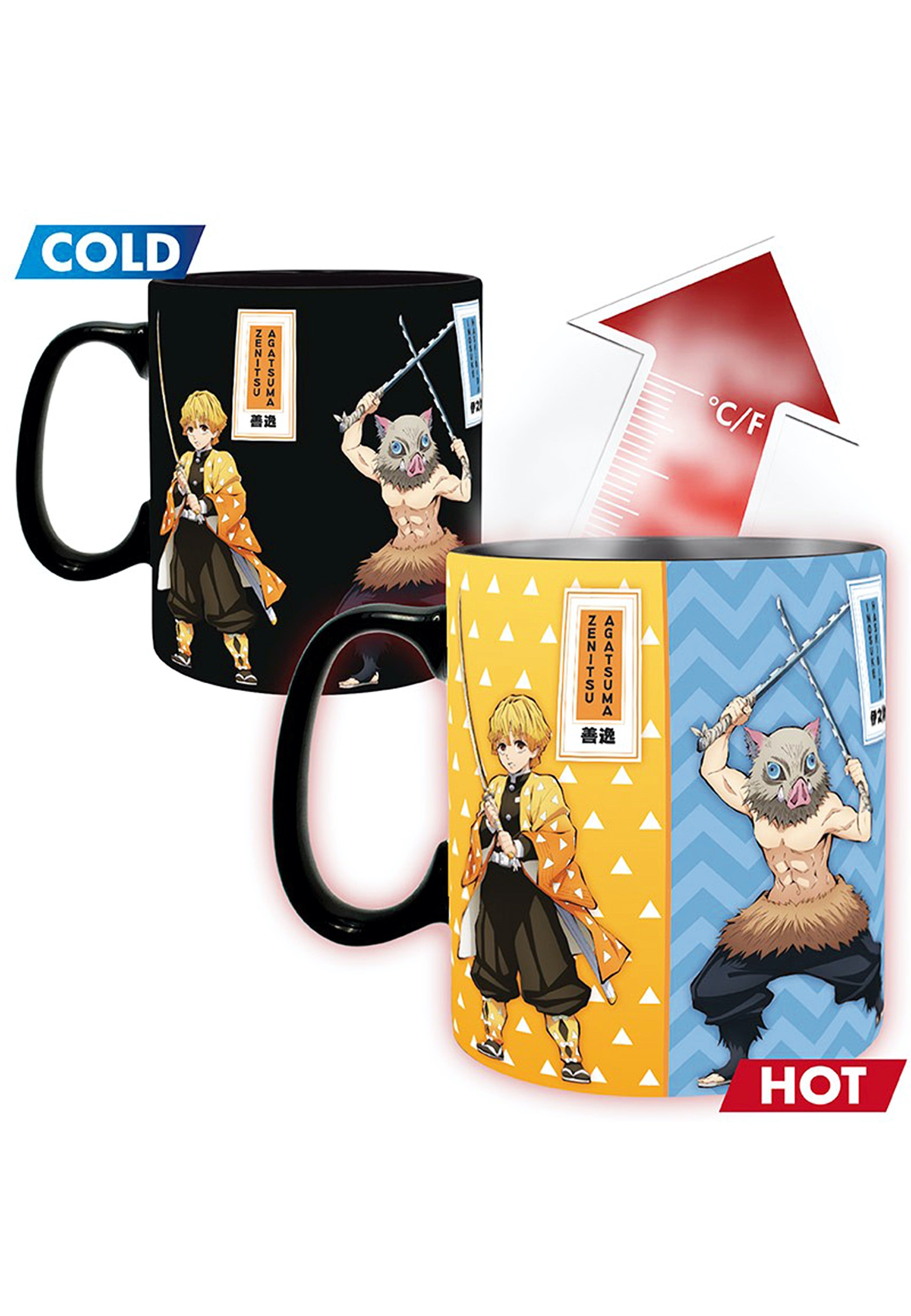 Demon Slayer - Slayers Heat Change Maxi - Tasse - Mehrfarbig - Onesize - Keramik