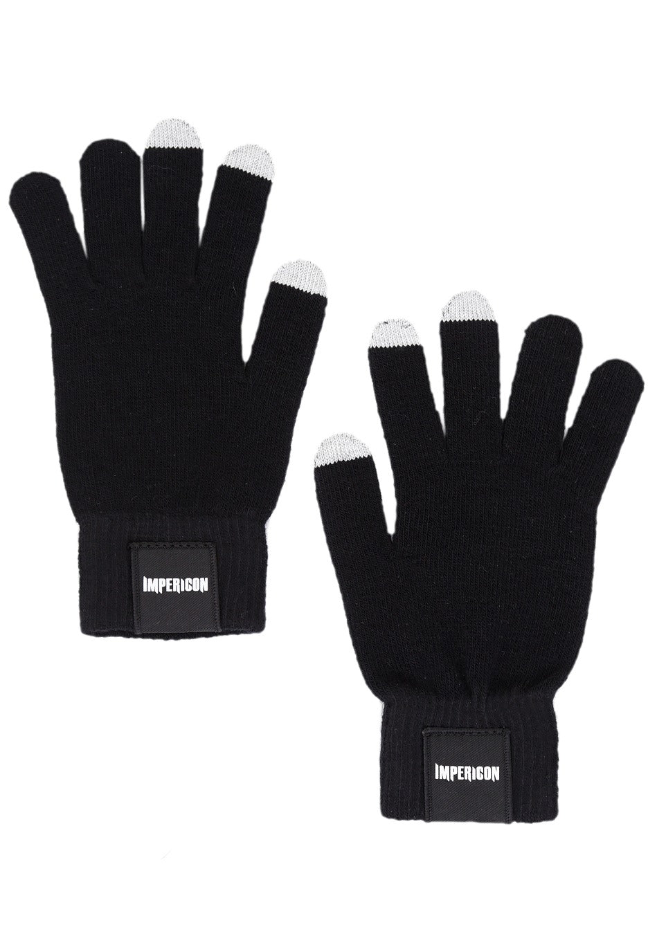 Impericon - Logo Handschuhe - Handschuhe - Schwarz - L/XL - 100% Polyacryl