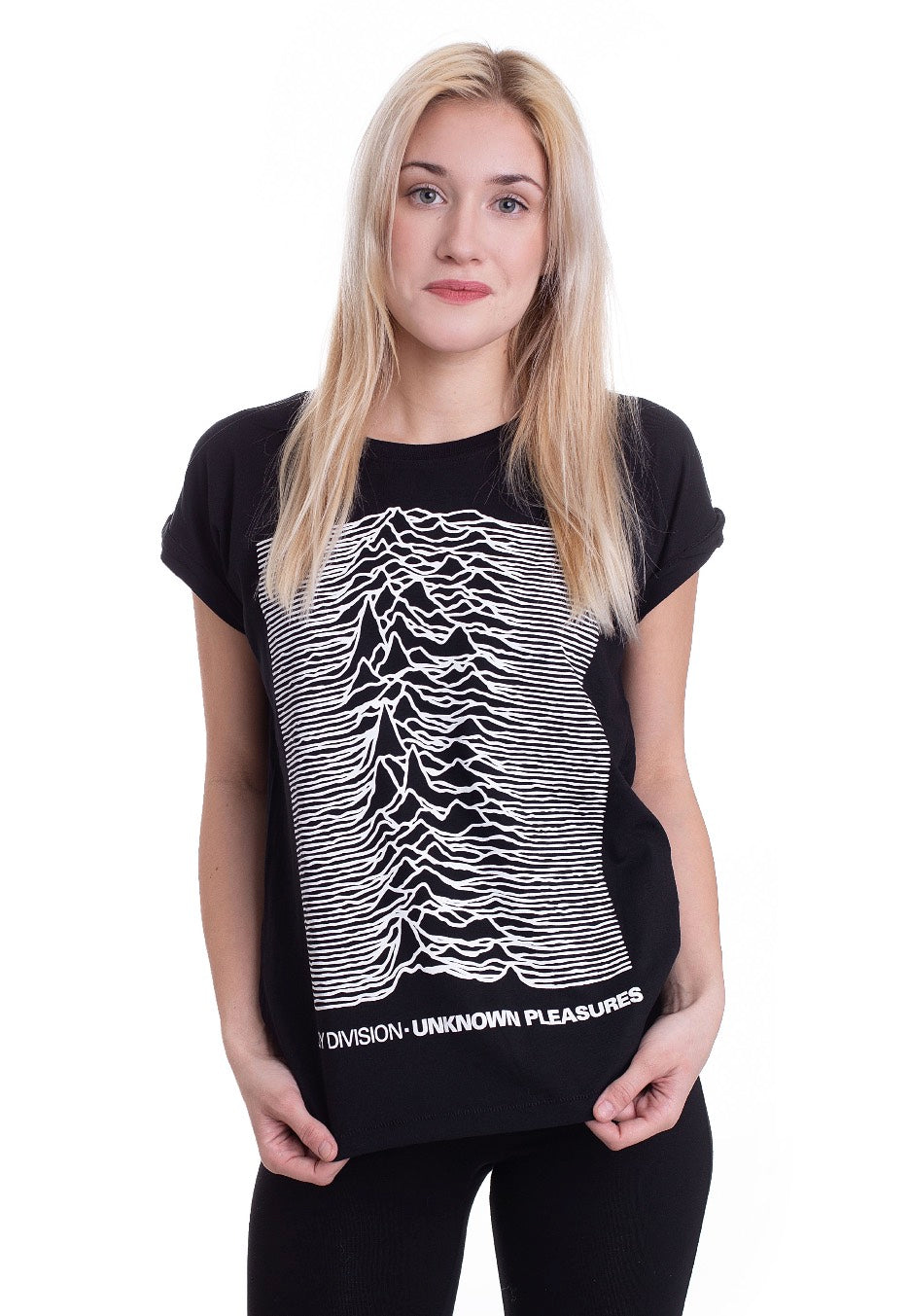 Joy Division - Unknown Pleasures Classic - Girly - Schwarz - L - 100% Baumwolle,Jersey