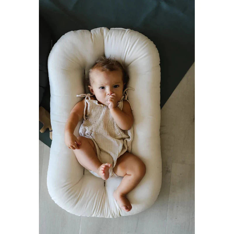 Snuggle Me Organic Infant Lounger - Slate 