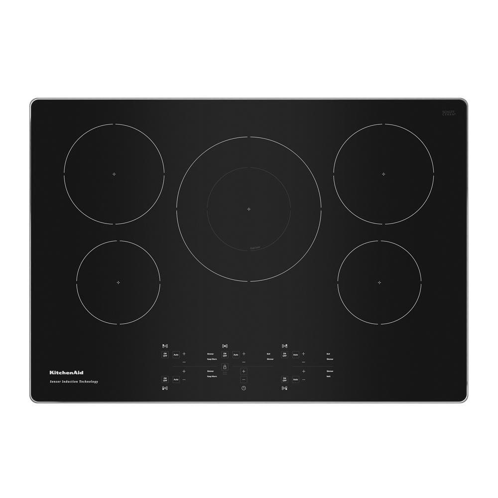 Induction Cooktop 36 inch, POTFYA Induction Cooker 5 Burner Built-in, 7400W Hot Plates for Cooking with Sensor Touch Control,Child Safety Lock