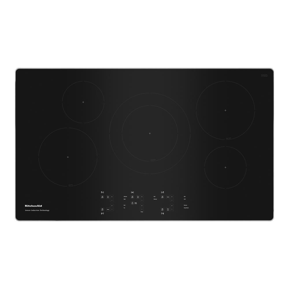 KitchenAid KCIG550JBL 30 Inch Electric Induction Smoothtop Cooktop