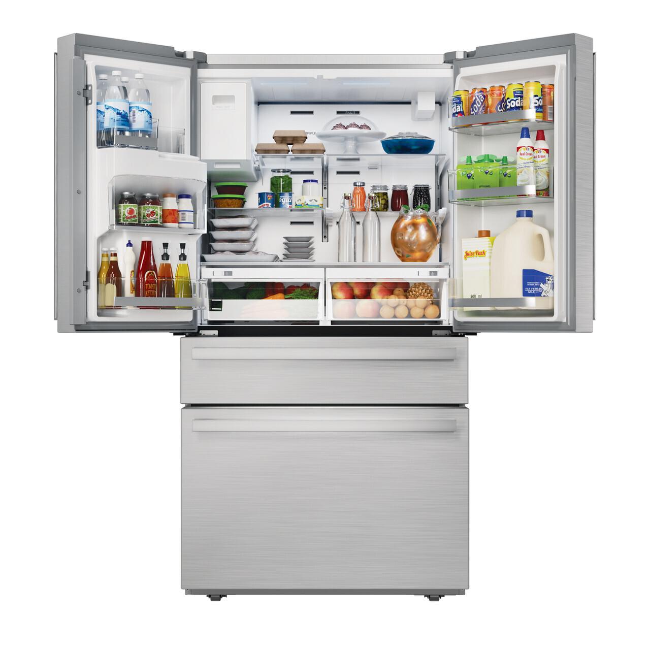 Sharp Bottom-Freezer Counter-Depth 24 in. Refrigerator (SJB1255GS)