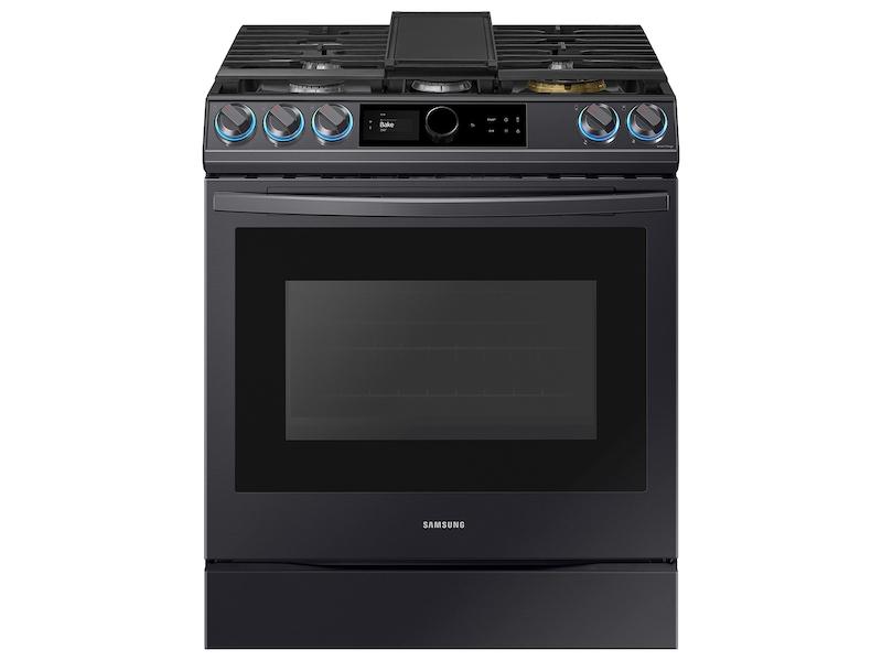 NE63T8711SS Samsung 6.3 cu ft. Smart Slide-in Electric Range with Smart  Dial & Air Fry in Stainless Steel