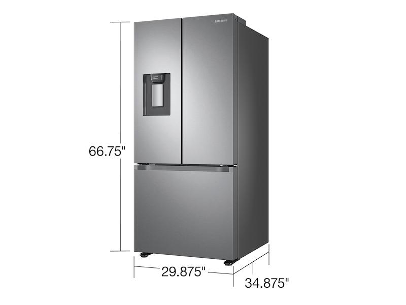 RQ48T94B277 by Samsung - 17.3 cu. ft. Smart Kimchi & Specialty 4-Door  French Door Refrigerator in White-Navy Glass