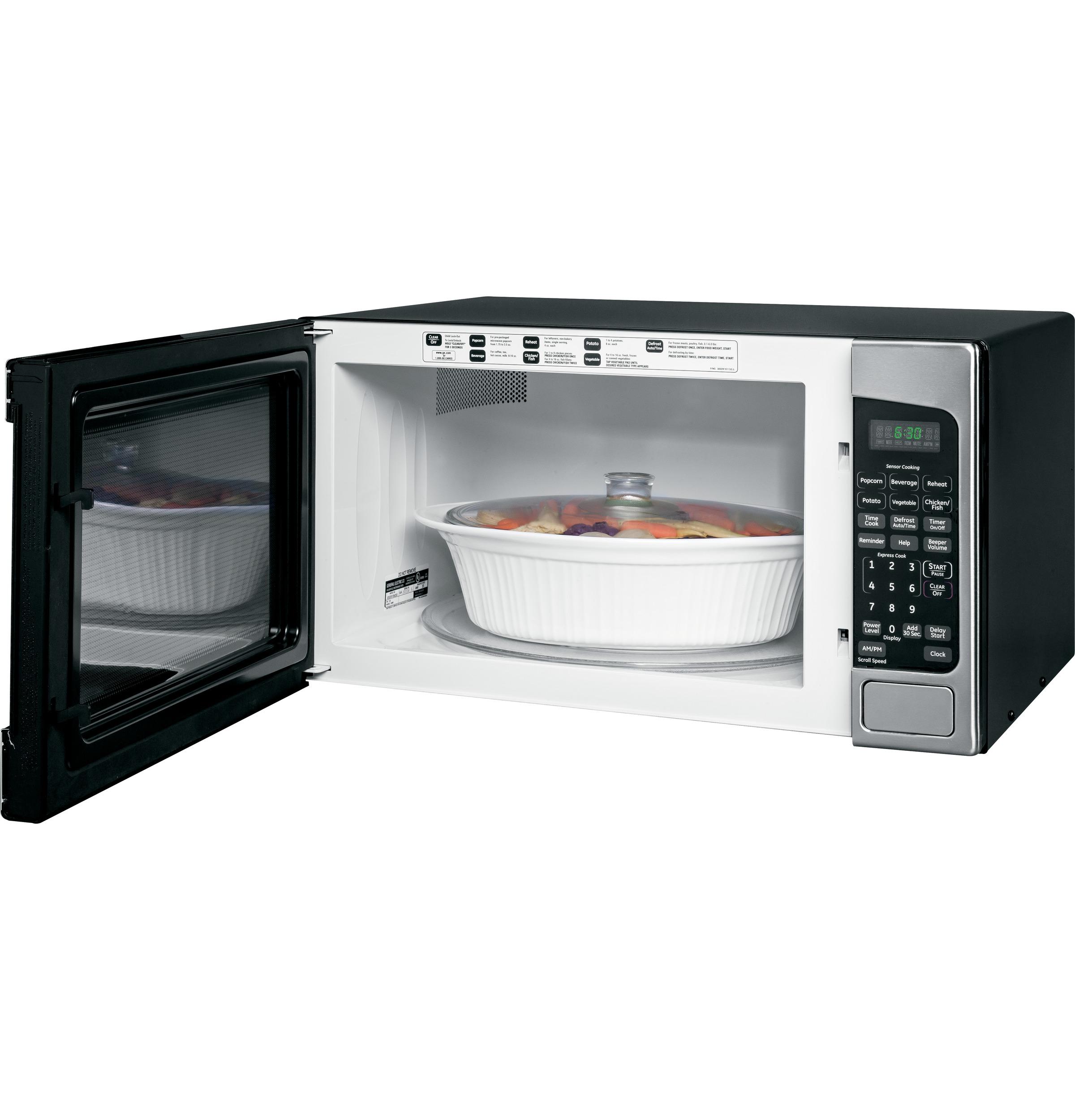  GE APPLIANCES JES1460DSBB Countertop Microwave, 1.4 cu