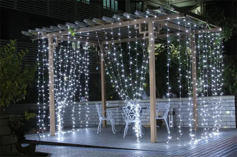 Festive USB Fairy Lights Curtain Set