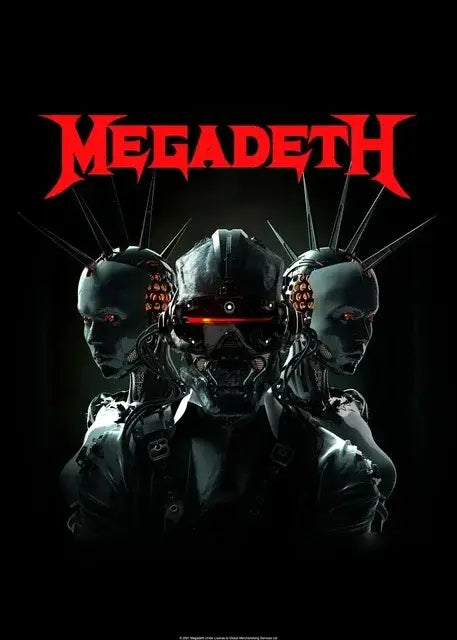 Megadeth Canvas Poster: Rock Music Wall Art