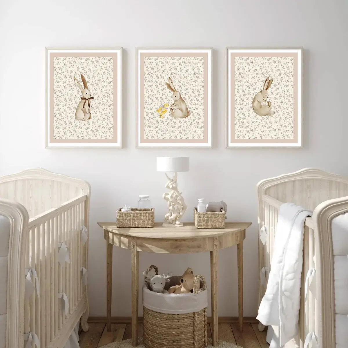 Bohemian Forest Animal Wall Art Set