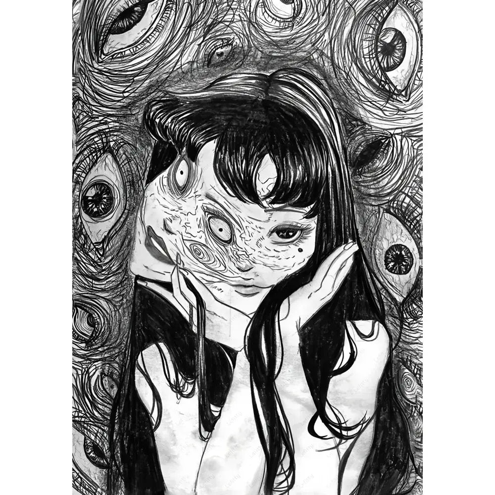Retro Cool Girl Poster for Home Decor