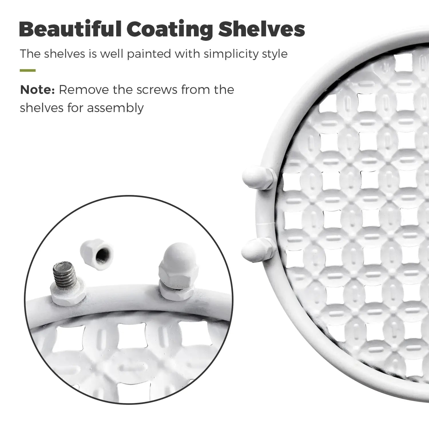 Juego de soportes metálicos para plantas para 4 macetas