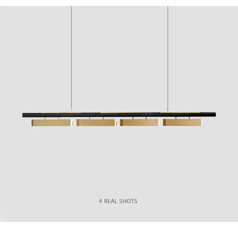 LED Strip Pendant Lights for Modern Home Dining