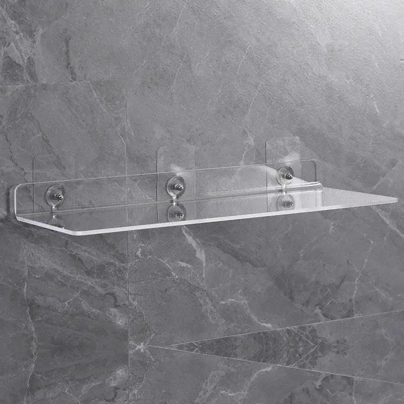 Organizador de pared con estantes de acrílico transparente de 20 a 50 cm