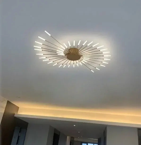 Sleek Nordic LED Chandelier for Modern Home