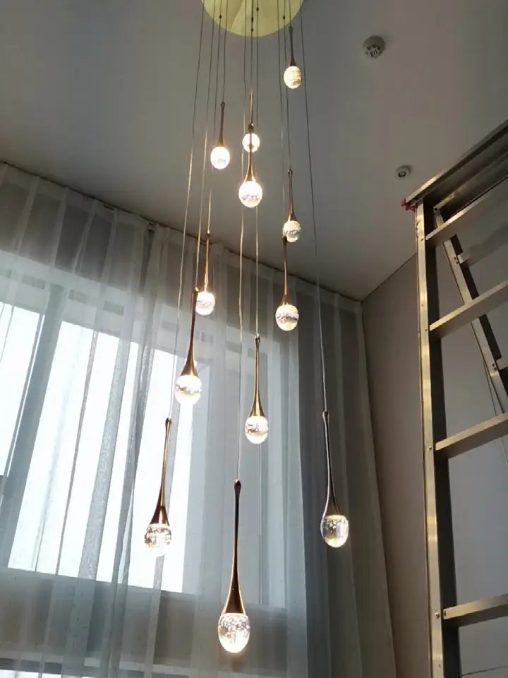 Modern LED Crystal Chandelier for Home Decor