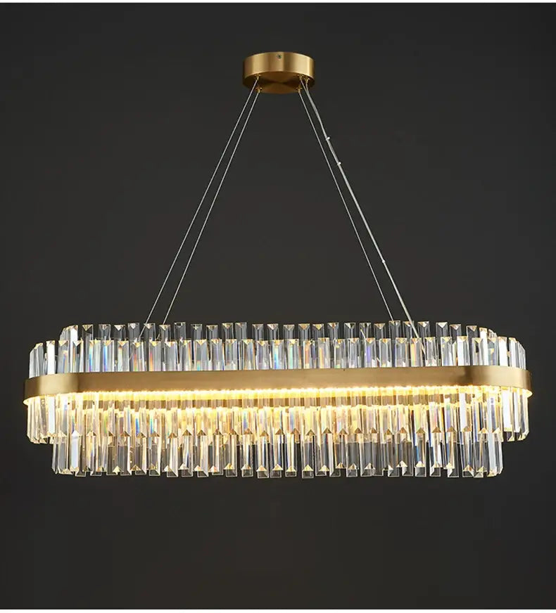 Luxury LED Crystal Chandelier for Home Decor