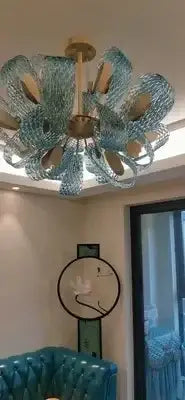 Blue Glass LED Pendant Lamps - Modern Designer Lighting