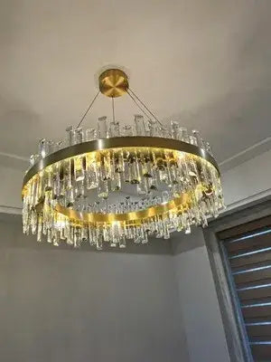 Modern Crystal Chandelier Lighting for Dining Room