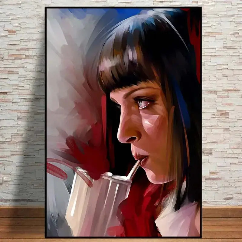 Movie Pulp Fiction Canvas Wall Art
