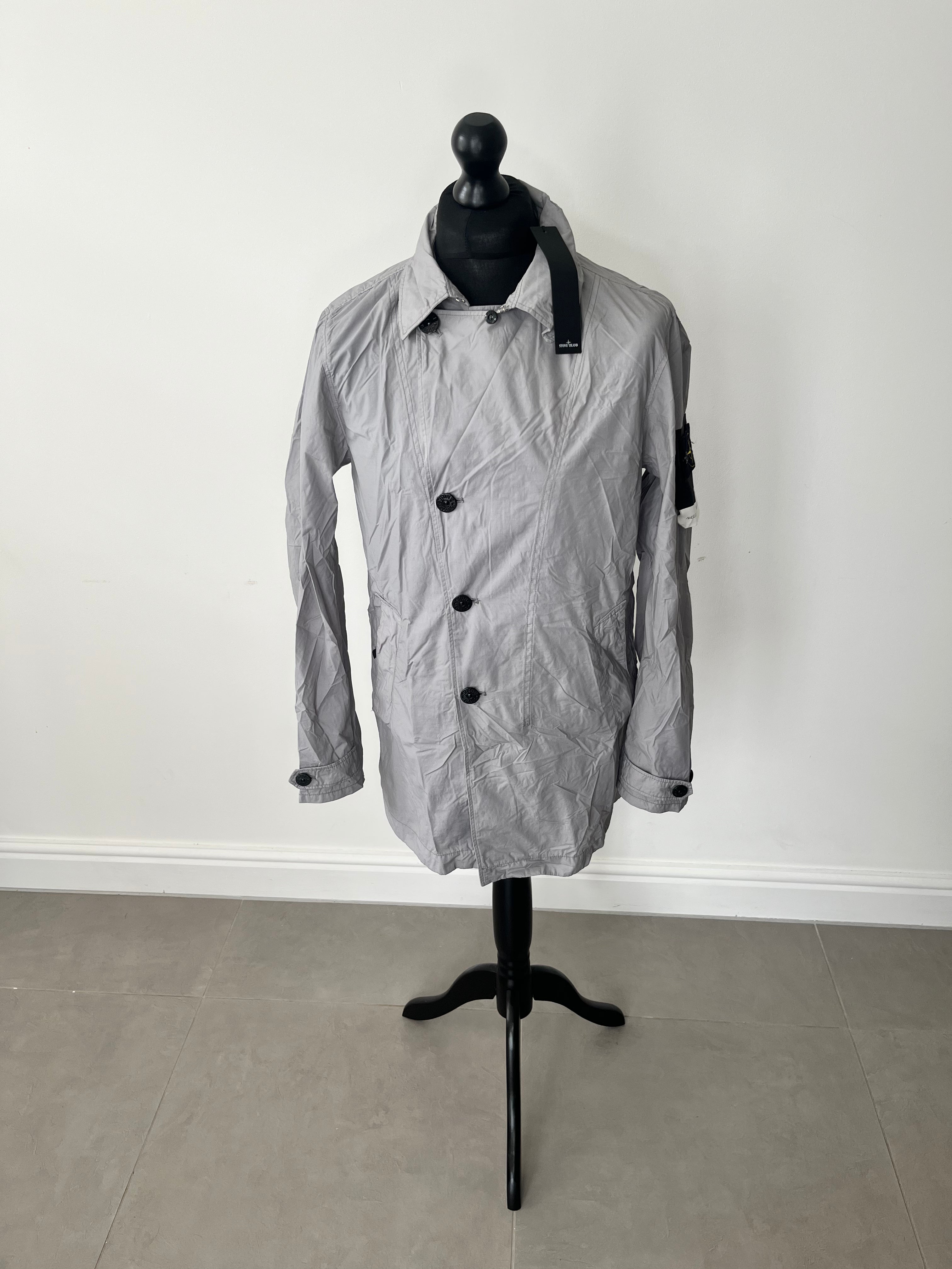 image of Stone Island Naslan Light Watro (Light Grey) 