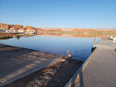 Main Launch Ramp Bullfrog Marina Lake Powell June 4, 2023