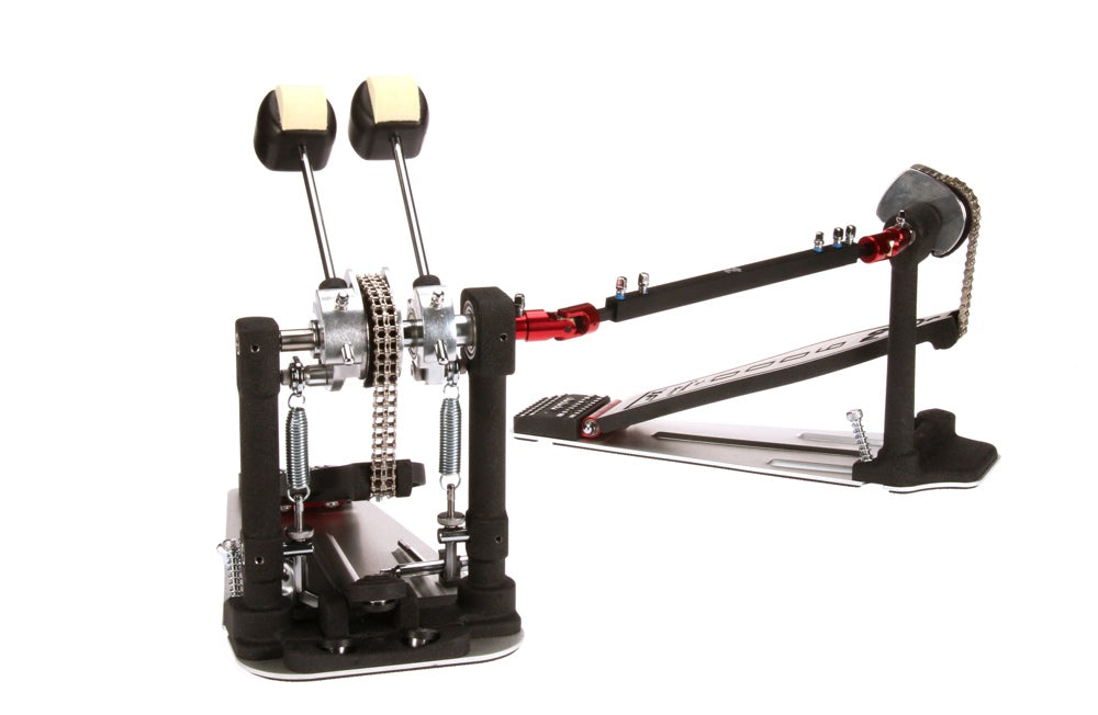 DW 9002 Twin Pedal & Pearl Z-Kink-