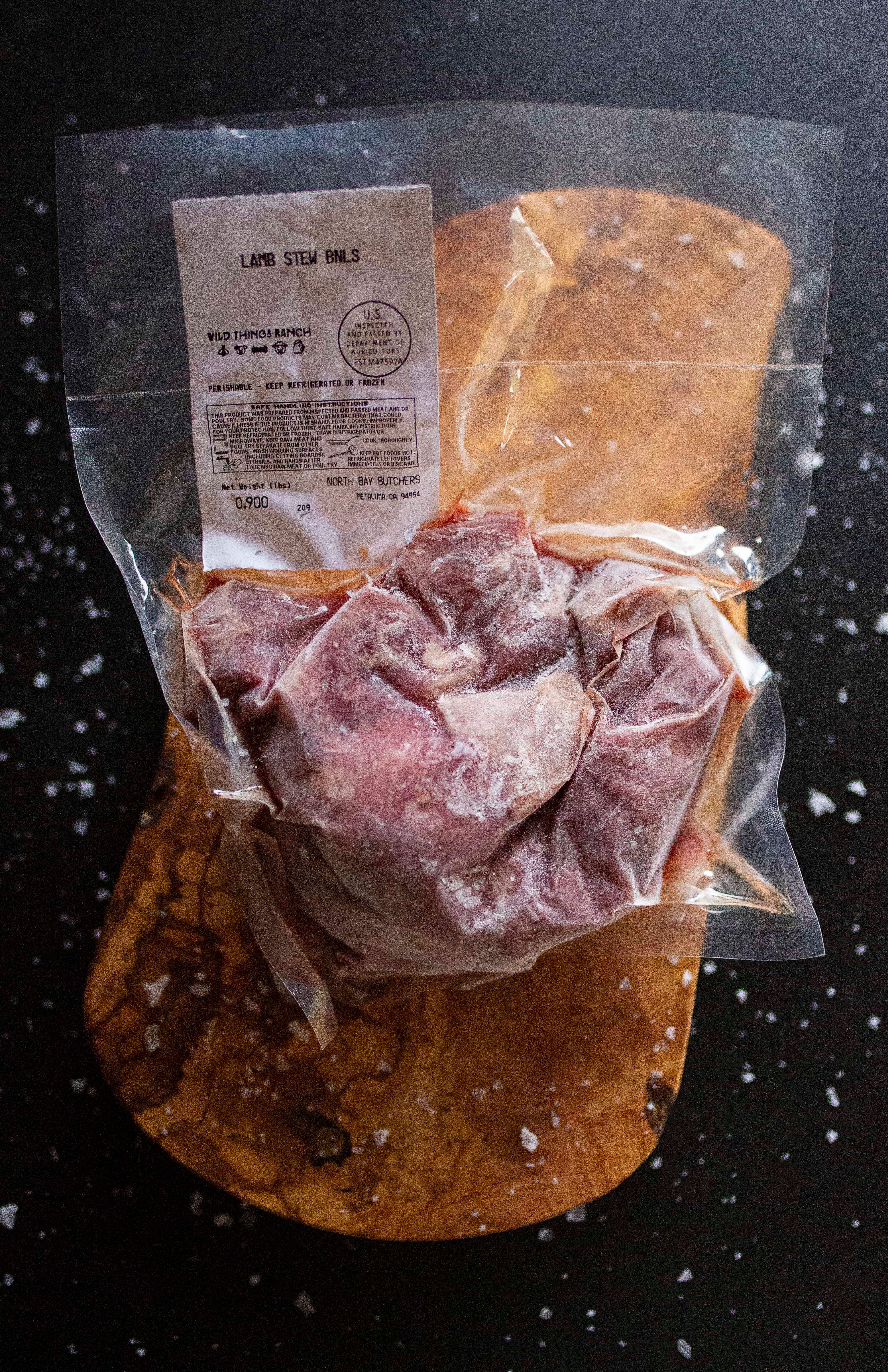 Grass-fed Lamb Stew Chunks