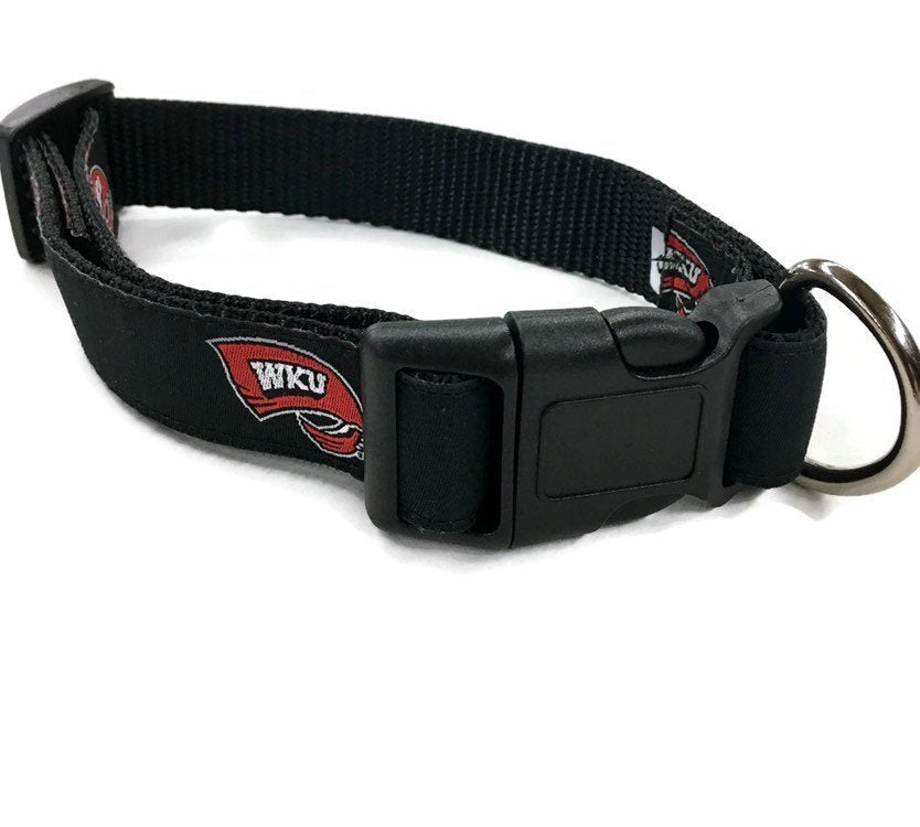 Western Kentucky University ribbon nylon WKU Dog Collar – Tackle & Hollar