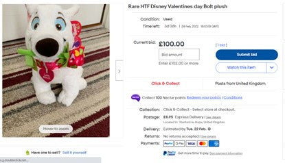 More Valuable Disney Stuffed Animals