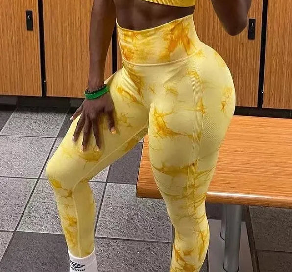 Tie-dye Seamless Leggings