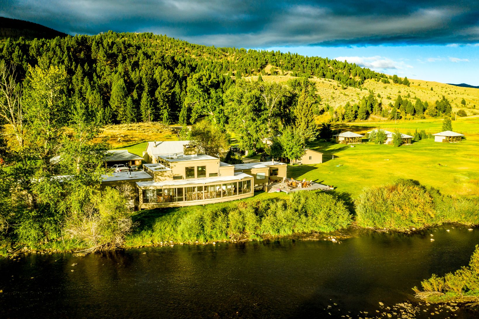 Trout Fishing at Ruby Valley Lodge in Sheridan Montana