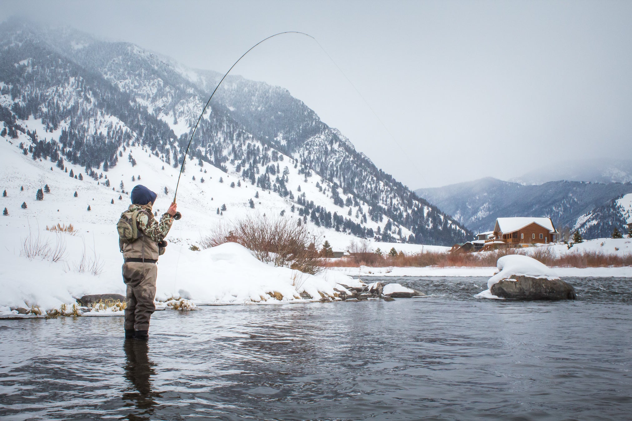 Fishing a bubble, Global FlyFisher