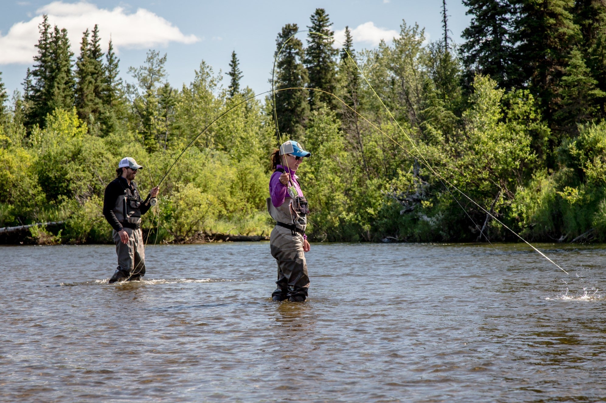 Fly Fishing for Trophy Rainbow Trout on Alaska's Copper River