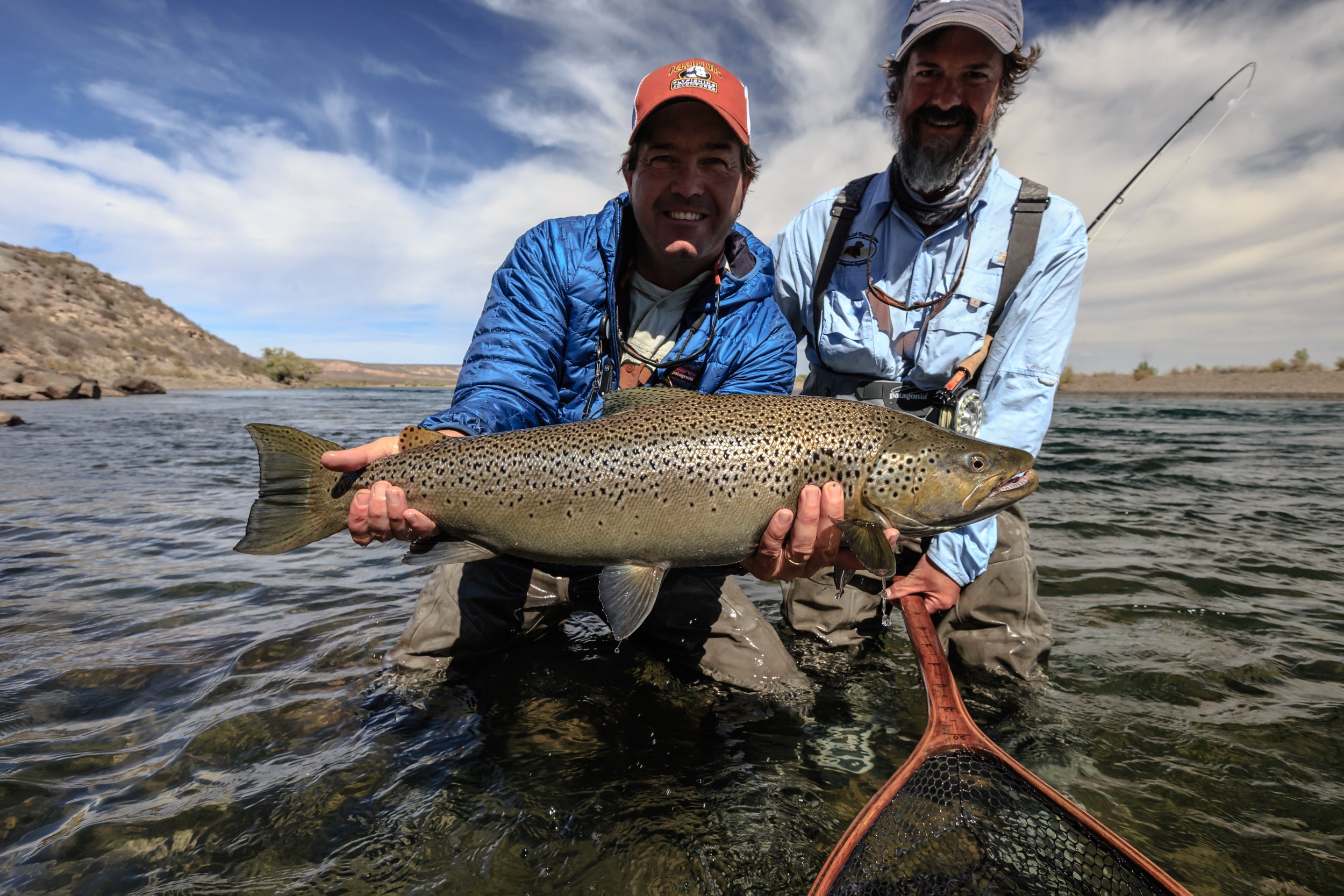 Fly fishing Patagonia's famous trout rivers
