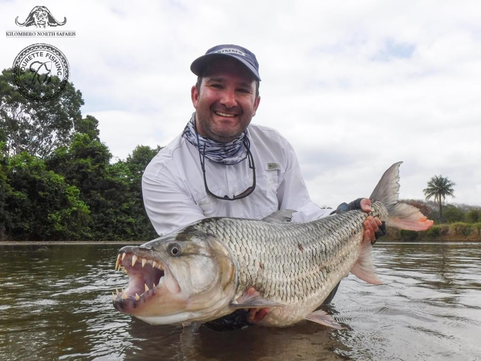 TigerFish Blue Fishing Shirt