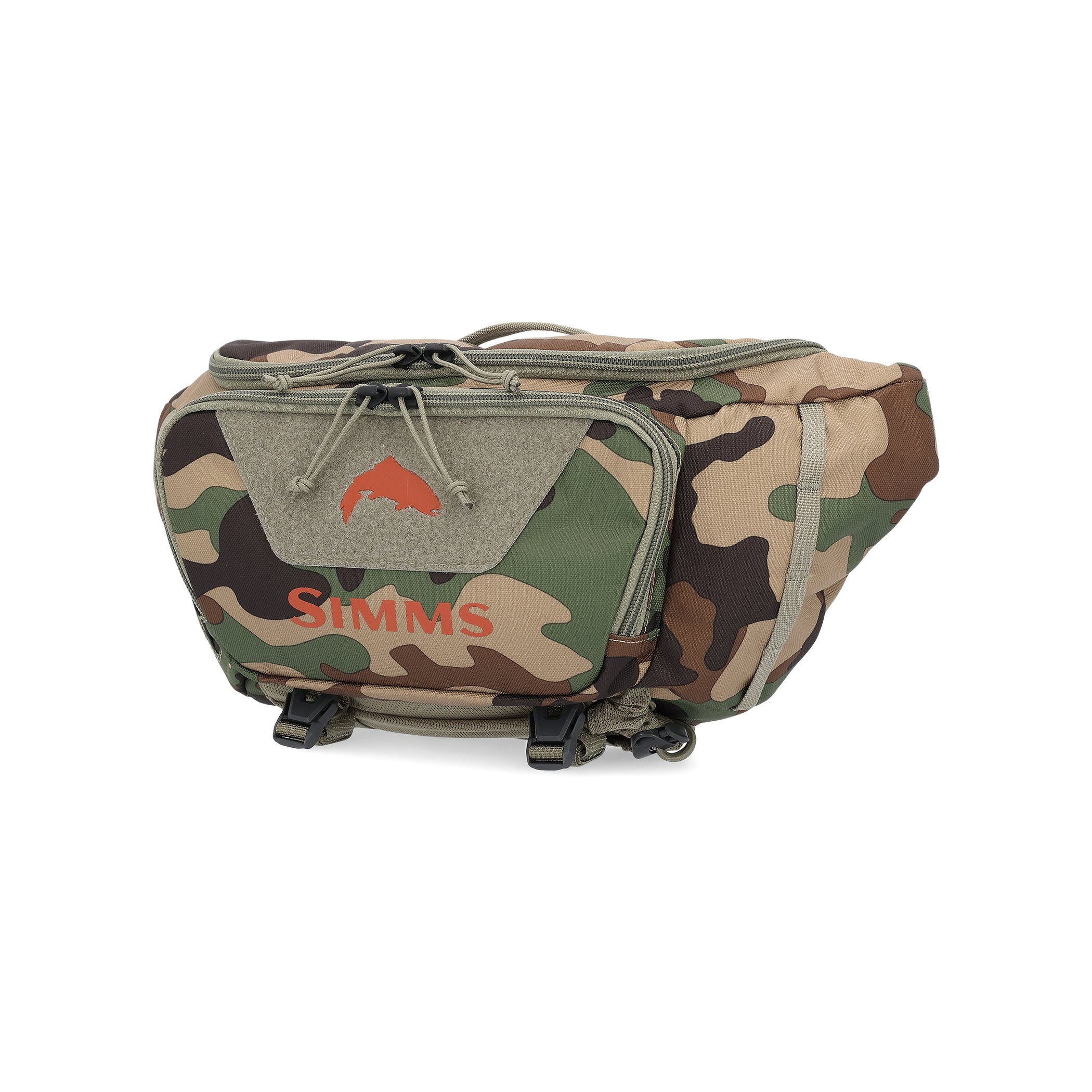 Simms Tributary Hip Pack - Regiment Camo Olive Drab