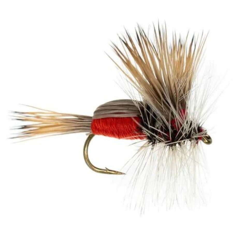 Humpy, Red, Brown Hackle