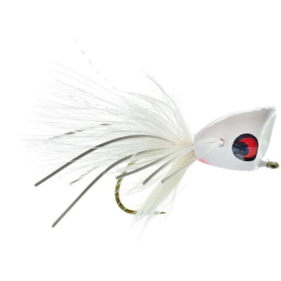 Umpqua Snow White WG Bass Popper 6