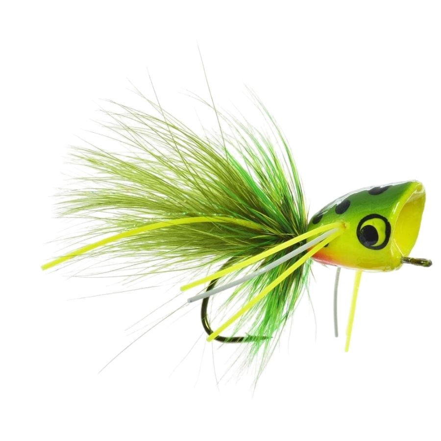 Bass Popper (Weed Guard) - Froggy Bottom - Size 6