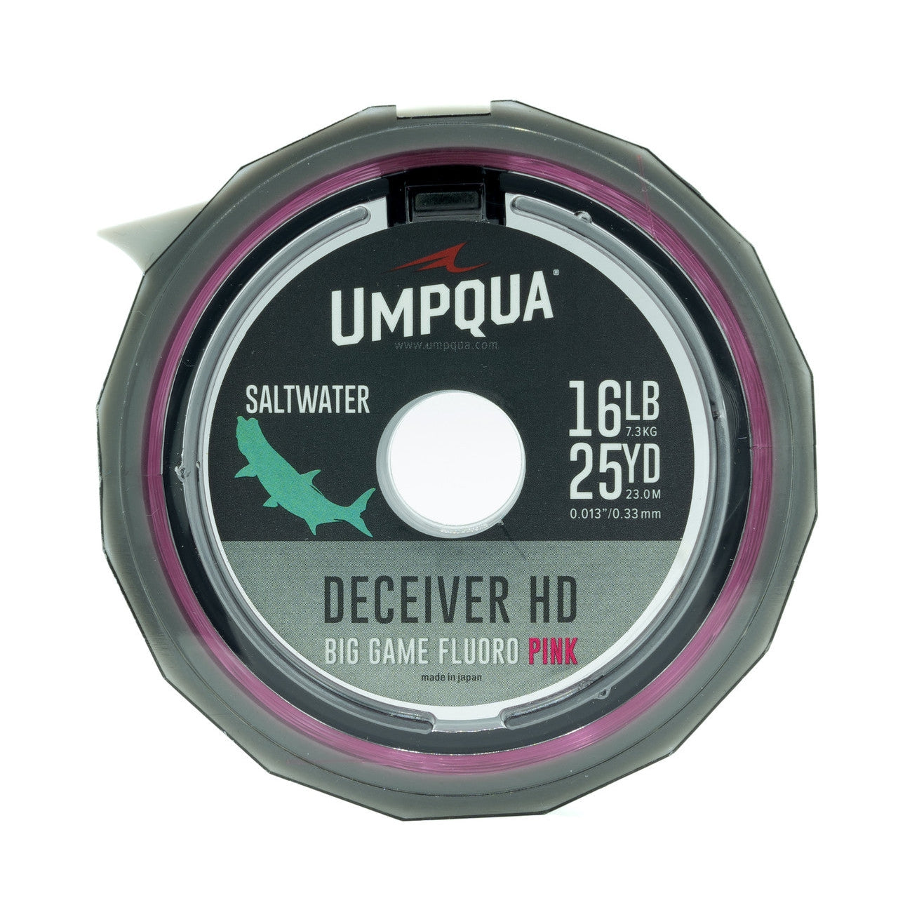 Umpqua Deceiver HD Big Game Fluorocarbon Tippet Pink 25yd