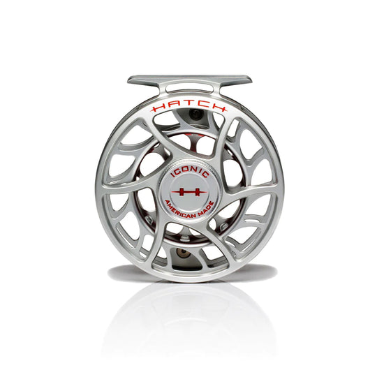 Hatch Campfire Orange Iconic Limited Edition Fly Reel 9 Plus — TCO Fly Shop
