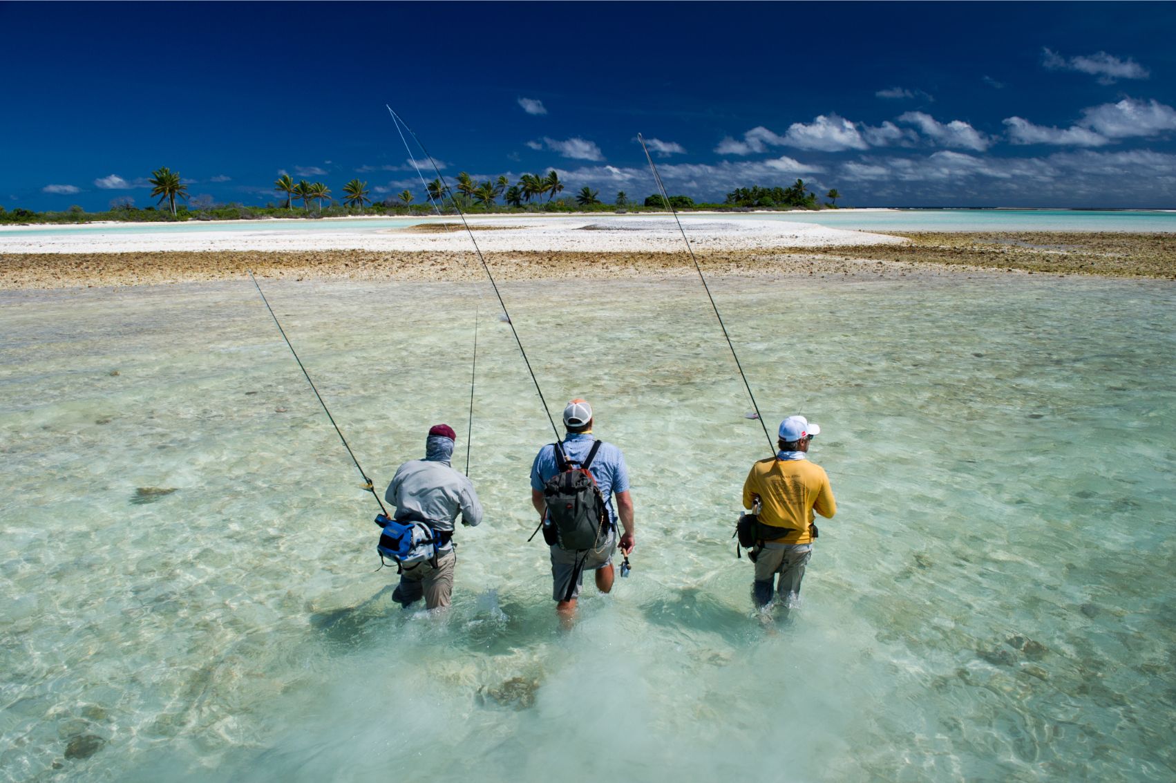 In two weeks I should be on the Kiritimati flats - finished tying