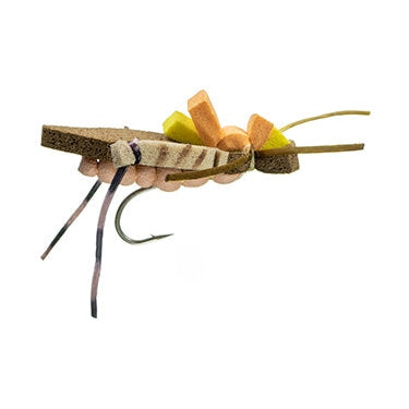 Fly Fishing FLOATING FOAM SANDWICH HOPPERS Lures For