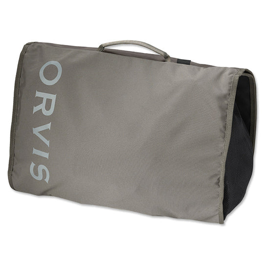 Orvis Green canvas/Leather Duffel Bag 3 Compartment | eBay