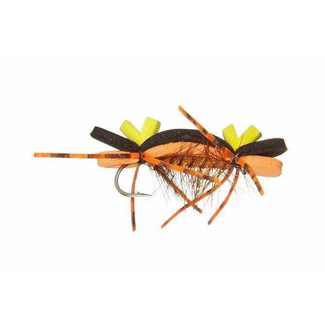 Montana Fly Company Chernobyl Ant - Black/Orange Size 6