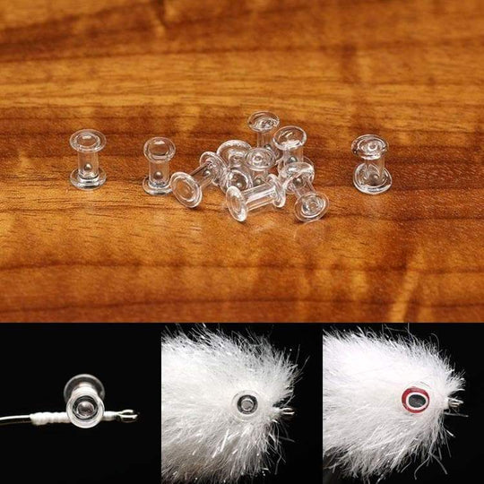 Hareline Stainless Steel Bead Chain Eyes, Fly Tying Eyes - Taimen