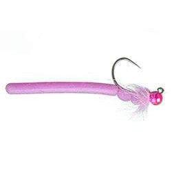 Montana Fly Company Wonky Worm Jig - Pink - Size 10