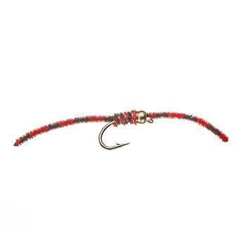 Tiger Worm - Red - Size 10