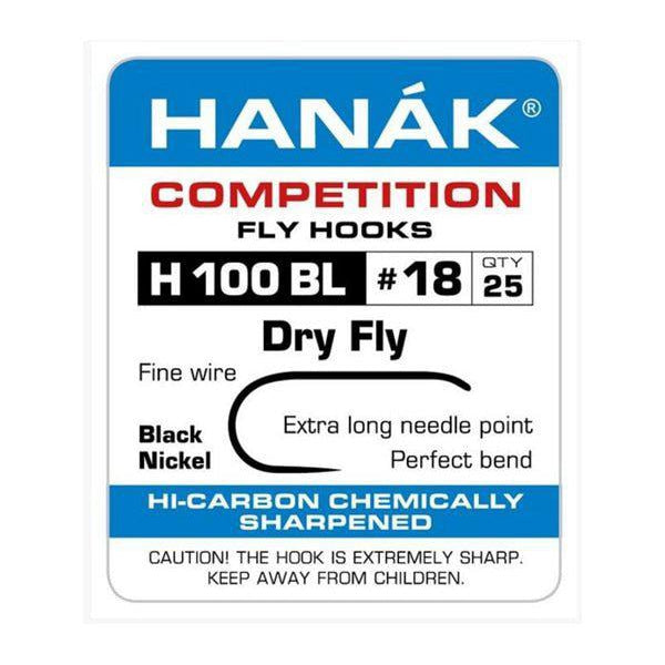 Hanak H 100 Bl Dry Fly Hook 10