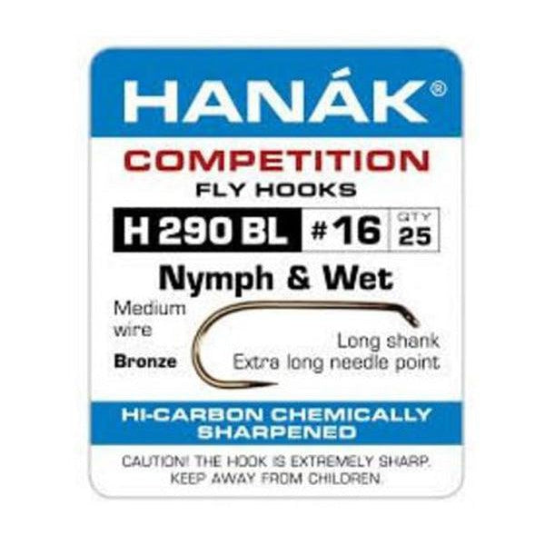 Hanak H 290 Bl Nymph & Wet Hook 10